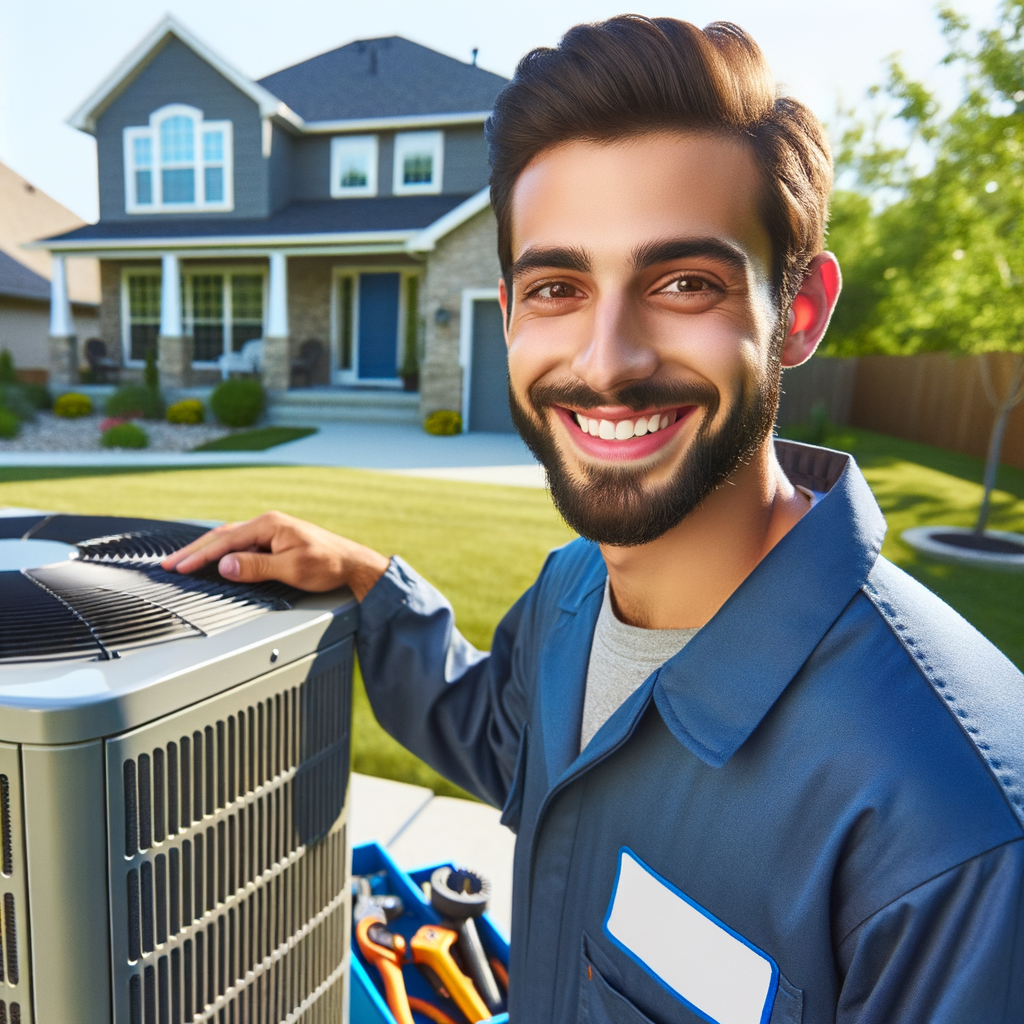 KimCore Builders certified HVAC technician